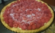 Tarte framboises, part 6,50 € - Au Babylone 